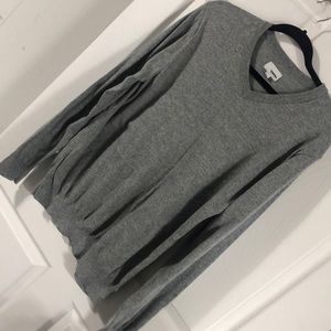 Gray sweater